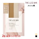 2色3枚ずつ 送料無料6枚セット ATSUGI THE LEG BAR アツギザレッグバー メッシュ柄 ストッキング アツギ ATSUGI | パンスト 柄ストッキング パンティストッキング パンティーストッキング 結婚式 パーティ 披露宴 二次会 仮装 衣装 大きいサイズ おしゃれ 女性 ベージュ 黒