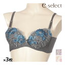 送料無料 同色3枚セット e-select イーセレクト 脇高 ソフトワイヤーブラ ブラジャー アツギ ATSUGI | ブラ 脇高ブラ 脇高ブラジャー 脇肉 はみ肉 ミセス 脇高設計 レース ソフトワイヤーブラジャー レースブラ おしゃれ レディース 下着 可愛い セクシー かわいい 女性 婦人