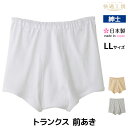快適工房 トランクス LLサイズ 前あき 日本製 グンゼ GUNZE パンツ | メンズ 紳士 男性 下着 大きいサイズ 紳士肌着 メンズパンツ下着 とらんくす...