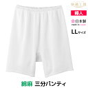 50%OFF 快適工房 麻混フライス 3分パンティ LLサイズ 日本製 グンゼ GUNZE 通販 涼感 グンゼ GUNZE | レディース レディス 婦人 女性...