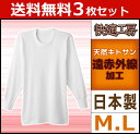 送料無料3枚セット 快適工房 やさしい温もり 遠赤スキンケア 長袖丸首Tシャツ Mサイズ Lサイズ 日本製 グンゼ GUNZE 防寒 グンゼ GUNZE|メンズ 紳士 男性 セット アンダーシャツ 長袖アンダーシャツ インナー 肌着 メンズインナーシャツ インナーシャツ 綿 綿100% コットン