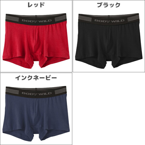 BODYWILD ボディワイルド HOTNISTA ボクサーブリーフ 前とじ グンゼ GUNZE ボクサーパンツ ボディーワイルド BODY WILD 日本製 | 暖かい あったか ブリーフ ボクサー パンツ あったかインナー 男性下着 メンズ下着 紳士肌着 メンズパンツ下着 ボディ ワイルド 下着 ショーツ