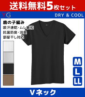 送料無料5枚セット YG ワイジー DRY&COOL ドライ COOLMAGIC クールマジック VネックTシャツ グンゼ GUNZE 涼感|夏 涼しい 下着 メンズ 夏用 インナー 大きいサイズ インナーシャツ tシャツ メンズ肌着 ひんやり クール 肌着 vネック クールビズ インナーウェア 冷感インナー