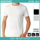 BODYDRY ボディドライ クルーネックTシャツ 半袖丸首 Mサイズ Lサイズ LLサイズ グンゼ GUNZE | メンズ 紳士 男性 肌着 紳士肌着 男性下着 インナー インナーシャツ メンズインナーシャツ アンダーウェア アンダーシャツ メンズ下着 メンズ肌着 夏 ティーシャツ 半袖 下着