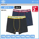 ジュニアメンズ umbro アンブロ ボクサーブリーフ 2枚組 前あき ボクサーパンツ グンゼ GUNZE | キッズ 男の子 男性 メンズ ボーイズ ジュニア 男児 男 子供 子ども 下着 インナー ボクサー パンツ ブリーフ 前開き スポーツ ボクサーブリーフ スポーツブランド ブランド