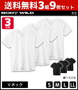 3組セット 計9枚 BODYWILD ボディワイルド VネックTシャツ 半袖V首 3枚組 グンゼ ボディーワイルド BODY WILD送料無料3組セット 計9枚 BODYWILD ボディワイルド VネックTシャツ 半袖V首 3枚組 綿100% グンゼ GUNZE ボディーワイルド BODY WILD同色同サイズのセット販売となります。 【注・お届けについて】送料無料対象地域は【沖縄県以外】となります。沖縄県は追加送料が発生いたします。ご了承くださいませ。【商品情報】【BODYWILD(ボディワイルド)】とはいつも新鮮でカッコいい斬新なデザインと、多彩なカラーで若者からの支持を得ているニュースなインナーウェアブランド。●商品説明“カッコよくて気持ちいい”をコンセプトにした「BODY WILD」の継続商品。綿100％の上質な肌触りが人気のVネックTシャツ。通気性・透湿性にも優れているので暑い季節もストレスなく着用頂けます。インナーとしてだけでなく、1枚でも着用OKな使い勝手のいいアイテム。●商品特性：天竺・3枚組●素材：綿100％●サイズ：【S】【M】【L】【LL】●メーカー：GUNZE（グンゼ）※実際の商品と画面上の色は異なる場合がありますので、ご了承ください。※サイズ表はこちら●男性下着・紳士肌着・メンズインナーメーカー希望小売価格はメーカーカタログに基づいて掲載しています●ラッピング無料（詳しくはこちら）　誕生日プレゼント・バースデープレゼント・クリスマスプレゼント　バレンタインデー・ホワイトデー・各種記念日・各種お祝い　父の日・母の日・敬老の日・彼氏や彼女への贈り物・ギフトや贈答品　各種お祝いなど、簡易的な箱と包装紙のみになりますが対応致します。【はこぽす対応商品】【コンビニ受取対応商品】【楽天BOX受取対象商品】　「カッコよくて気持ちいい」がコンセプト♪ 　「着心地を感じる」インナーです♪ 　3つの「気持ちいい」が着心地のヒミツ♪ 　アウトドアなデザインのオシャレインナー♪