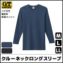 G.T.HAWKINS ホーキンス 裏起毛 クルーネックロングスリーブシャツ 長袖丸首 グンゼ GUNZE | メンズ 男性 tシャツ インナー 長袖 長袖シャ...