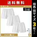 【クーポン10%OFF】送料無料 同色3枚セット 快適工房 パンツ 前とじ 3Lサイズ 日本製 グンゼ GUNZE | メンズ 紳士 男性 インナー 紳士下着 ...