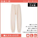 【クーポン10%OFF】快適工房 婦人スラックス下 キルト 暖かい柔らかい 日本製 グンゼ GUNZE | 女性 レディース 婦人 女性用 あったかインナー 暖...