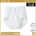 【5日限定エントリーで最大100%ポイントバック】快適工房 スパンブリーフ 前あき 4Lサイズ 日本製 パンツ グンゼ GUNZE | メンズ 紳士 男性 イン...