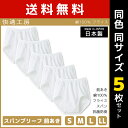 【クーポン10%OFF】送料無料 同色5枚セット 快適工房 スパンブリーフ 前あき 日本製 パンツ グンゼ GUNZE |メンズ 紳士 男性 インナー 紳士下着...