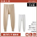 【クーポン10%OFF】快適工房 遠赤外線加工 長ズボン下 前あき 日本製 インナー 肌着 グンゼ GUNZE | 男性 紳士 メンズ 日本 男性肌着 ステテコ...