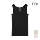 【クーポン10%OFF】CFA エジプト綿100% タンクトップ インナー ノースリーブ 日本製 グンゼ GUNZE | 女性 下着 婦人 肌着 レディース レ...