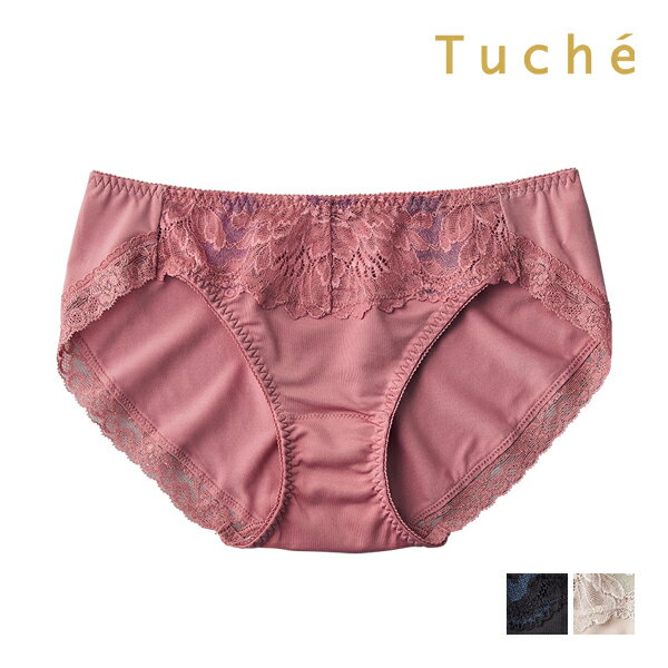 Tuche トゥシェ Sweet Make Bra ハーフショーツ ペアショーツ グンゼ GUNZE | 下着 パンツ ショーツ パンティ パンティー 可愛い セクシー かわいい おしゃれ レース レースショーツ レディース下着 レディースショーツ 女性下着 浅履き 女性下着パンツ 女性 婦人 レディースのサムネイル