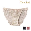 Tuche トゥシェ Sweet Make Bra ハーフショーツ ペアショーツ グンゼ GUNZE | パンツ ショーツ 総レース レース パンティ パンティ...