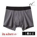 2色2枚ずつ 送料無料4枚セット NEXTYLE 機能ボトム 尿じみ対応 ボクサーブリーフ 前とじ パンツ グンゼ GUNZE | 尿漏れパンツ 尿もれ 尿漏れ 軽失禁 ちょい漏れ ちょび漏れ 尿漏れ 尿シミ対策パンツ 尿シミ対策ボクサーパンツ 前閉じ 吸水ボクサー 男性用 尿もれパンツ 男性