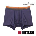 【クーポン10%OFF】BODYWILD ボディワイルド EZX イージーエックス ブーストボクサー 前とじ グンゼ GUNZE | メンズ 男性 パンツ ボク...