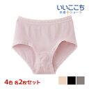 4色2枚ずつ 送料無料8枚セット いいここち 快適ショーツ レギュラーショーツ 綿100% パンツ グンゼ GUNZE | ショーツ パンティ パンティー 綿100 レディースショーツ 下着 女性ショーツ コットン 女性 婦人下着 おしゃれ レディースパンツ シンプル 女性下着 婦人ショーツ