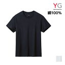 【クーポン10%OFF】YG ワイジー NEXTRA+ DRYDEO クルーネックTシャツ 天竺 綿100% インナー グンゼ GUNZE | メンズ 男性 紳...