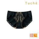【クーポン10%OFF】Tuche トゥシェ 透明感ブラ ハーフショーツ ペアショーツ グンゼ GUNZE | パンツ ショーツ パンティ パンティー 可愛い セクシー かわいい おしゃれ レース 女性パンティ レディース下着パンツ 婦人ショーツ 女性下着 浅ばき 綿混 浅め 女性 下着 婦人 レ
