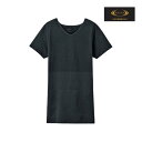 RIZAP ライザップ メンズ シームレス 冷感 VネックTシャツ グンゼ GUNZE | 男性 紳士 ひんやり 接触冷感 涼感 補正インナー 補整 補正 補正...