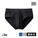 【クーポン10%OFF】送料無料 同色3枚セット BODYWILD ボディワイルド ブリーフ 前あき パンツ グンゼ GUNZE | ブリーフパンツ ブランド ...