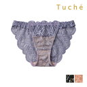 Tuche トゥシェ マシュマロボムブラ ハーフショーツ ペアショーツ 女性 グンゼ GUNZE | ショーツ パンツ パンティ かわいい レース おしゃれ セクシー 可愛い レースショーツ パンティー 下着 総レース レディース ランジェリー レディースショーツ レディースパンティ