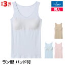 【10日限定エントリーで最大100%ポイントバック】送料無料 同色3枚セット COOLMAGIC クールマジック 部屋干しQ パッド付き ラン型インナー グンゼ...