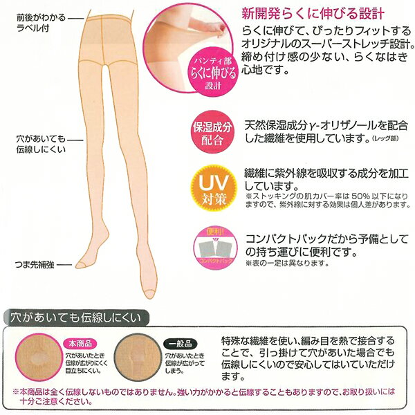 Leg Beauty らくしてキレイ 3足組 パンティストッキング パンスト|レディース 女性 婦人 ストッキング モテ下着 通販 パンティーストッキング GUNZE グンゼ レディス 女 おしゃれ オシャレ 結婚式 レッグウェア レッグウェアー アンダーウェア アンダーウェアー