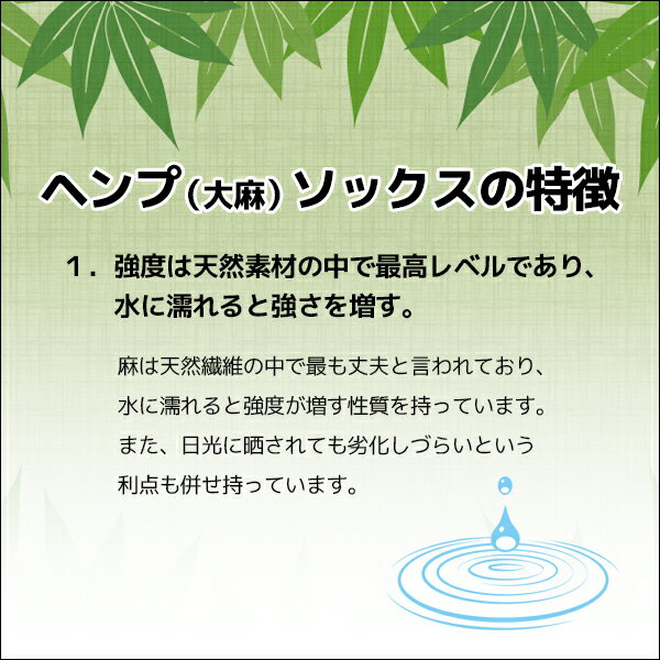 送料無料 杉山ニット工業 5本指 ヘンプソック...の紹介画像3