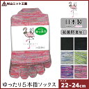 【クーポン10%OFF】杉山ニット工業 EMソックス 彩 いろどり 婦人オールシーズン レディースソックス ゆったり 5本指 日本製 くつした | 婦人靴下 女...