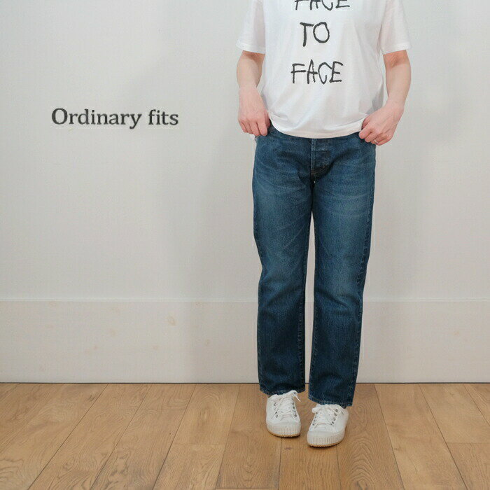 ordinary fits ǥʥ꡼եå NEW 1YEAR 5P ANKLE DENIM ǥ˥ åץɥѥ OM-P020 H