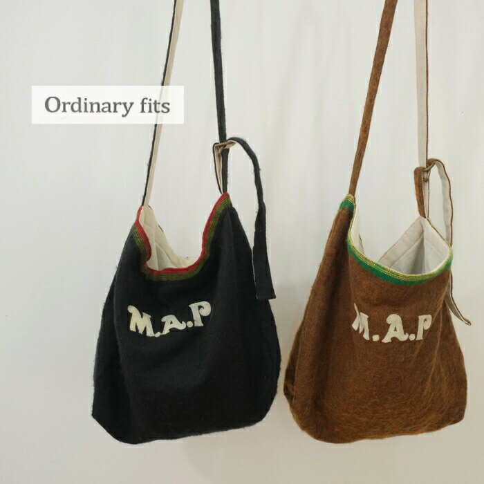 【SALE30%OFF】ordinary fits オーディナリーフィッツ M.A.P　ショルダーバッグ 斜めがけバッグ OF-G007 MAP 地図【H】
