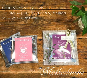 【メッセージシールギフト】【ティーバッグプチギフト】【紅茶2p入り1個】「NaturalGreen」・コント・ド・フランスティーバッグ・出産内祝い・結婚式プチギフト・プチギフト・退職お礼の品・お返し・お礼・同僚の女性
