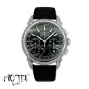 【中古】PATEK PHILIPPE パテックフィリップ グランドコンプリケーション プラチナ ブラック文字盤 純正ダイヤモンド 5271P-001 メンズ 腕...