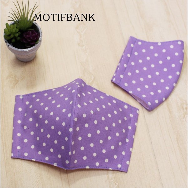 立体マスク大人サイズ裏:Wガーゼ表...