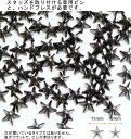 スタッズ リベット 11mm メタルブラックニッケル スタッド ハンドスタッズ 穴なしタイプ (11mm)