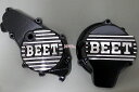 【あす楽対応】BEET スターターカバー（ブラック）＋ジェネレーターカバー（ブラック）/CBR400F CBX400F 0401-H02-04 0402-H02-04