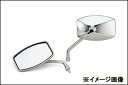 KIJIMA BIGスクエアーミラー/正ネジ8mm(新認定車両対応) 203-8032