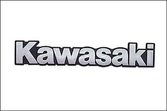 KAWASAKI タンクエンブレム L（クローム仕上げ） J2012-0001
