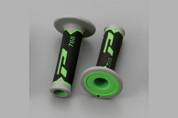 DAYTONA PROGRIP 788タイプ 耐震ゲル オフロード用グリップ（グリーン） 98115
