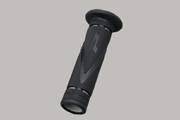 DAYTONA PROGRIP 838X-SLIMタイプ 耐震ゲル スーパーバイクグリップ（ブラック/グレー） 98156