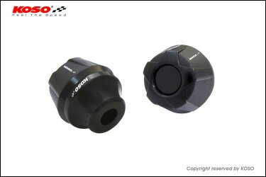 KN企画 KOSO 汎用アクスルスライダー/ブラック KS-ACGA-BK