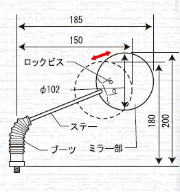 TANAX �ʥݥ쥪�� �饸����ߥ顼�ʥ֥�å�/�������̡�/10mm AU-10