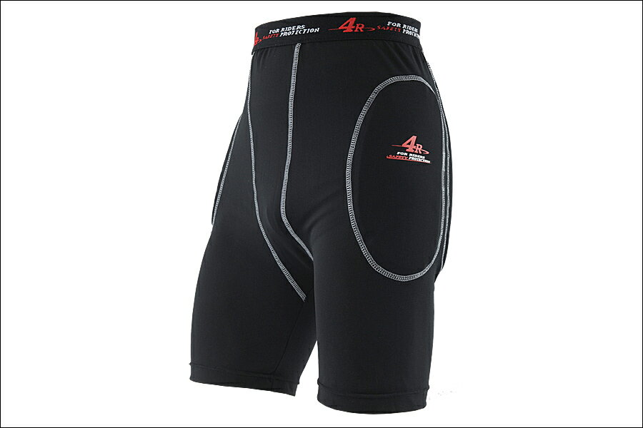 Rakuten - KIJIMA 4R インナープロテクター パンツ ショート Protector Pants Short（ブラック）/Sサイズ FR-133302