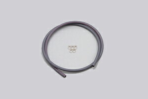 【あす楽対応】DAYTONA 耐油ゴム系ガソリンホース （φ4×φ8） 96460