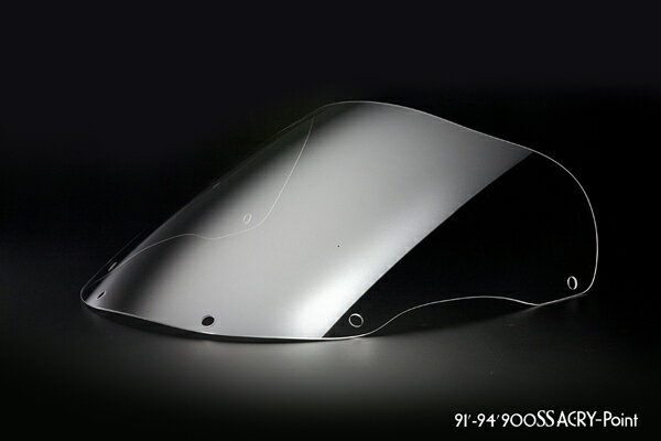 ACRYPOINT DUCATI 900SS （91-94年） ストリートタイプスクリーン （クリア） 150001
