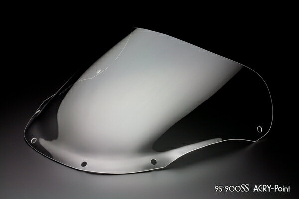 ACRYPOINT DUCATI 900SS （95-97年） ストリートタイプスクリーン （クリア） 150011