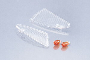 Rakuten - KITACO クリアウインカーレンズSET ＜フロント＞/レッツ2・セピア 807-2055000