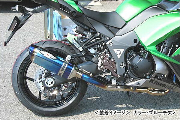 BEET NASSERT Evolution Type-2（ブルーチタン）パニアケース対応/Ninja1000 ABS（17年）［2BL-ZXT00W］ 0223-KD6-BL